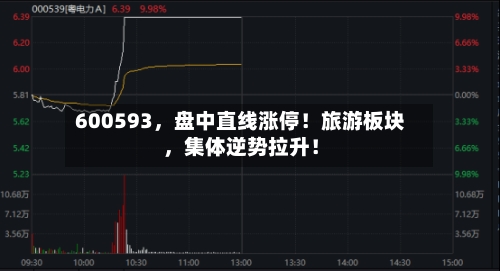 600593，盘中直线涨停！旅游板块，集体逆势拉升！