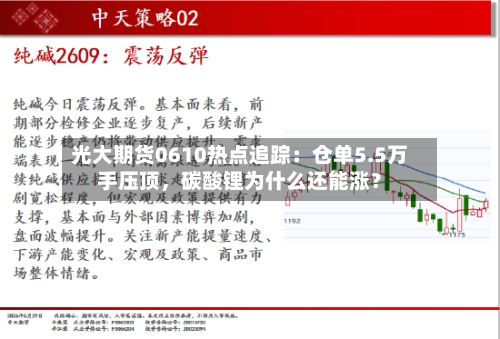 光大期货0610热点追踪：仓单5.5万手压顶，碳酸锂为什么还能涨？-第2张图片