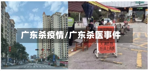 广东杀疫情/广东杀医事件-第2张图片